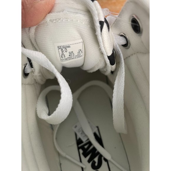 SOLD Women's Size 9 VANS FILMORE HI TOP Shoes/Sneakers, checkerboard black/mars - Picture 3 of 7